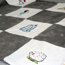 Cobijita de Liniers. Embroider project by Fabi Montes - 04.13.2019