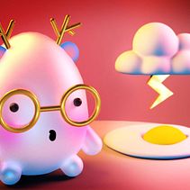 Mi Proyecto del curso: Introducción exprés al 3D: de cero a render con Cinema 4D . % María José Carvajal tarafından hazırlanan 3D, Ve 3D Karakter Tasarımı projesi - 04.30.2019