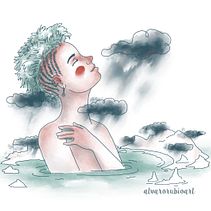 Mermay 2019 . Seni Konsep, Menggambar, Menggambar Artistik, Gambar Realistis, Desain Karakter, Ilustrasi tradisional, Ilustrasi Digital & Ilustrasi Anak-Anak proyek oleh Álvaro Rubio - 05.10.2019