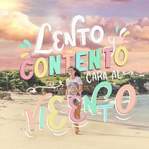 Mi Proyecto del curso: Caligrafía y lettering para Instagram con Procreate | Buena vibra de canciones tropicales que me llevan a la playa cada vez que las escucho. . % Ibelis Garzón tarafından hazırlanan Tasarım, Grafik Tasarım, Tipografi, Ve Harfler projesi - 05.24.2019