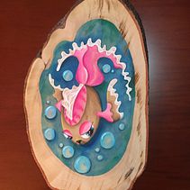 Mi Proyecto del curso: Acuarela sobre madera Ein Projekt aus dem Bereich Traditionelle Illustration und Kinderillustration von María Herrera Banderas - 25.06.2019