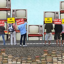 out of order. Projekt z dziedziny  Kolaż i Projektowanie graficzne użytkownika Claudia Carrasco Santiago - 14.07.2019