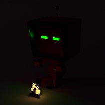 Mi Proyecto del curso: Introducción al Diseño y Modelado 3D con Blender . % Javier Chacón Berral tarafından hazırlanan 3D Karakter Tasarımı projesi - 07.24.2019