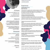 Mi experiencia profesional. Projekt z dziedziny Marketing c i frow użytkownika Daniel Iglesias Rodríguez - 30.07.2019