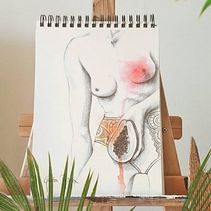 Crítica al cuerpo de la sociedad: "Nus". Een project van Traditionele illustratie van Greta Riera - 06.06.2019