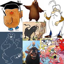 Práctica 1.1 para el curso de Gastón Caba: Buscando a un carácter... . Een project van Ontwerp van personages van Sabrina Grote - 06.08.2019