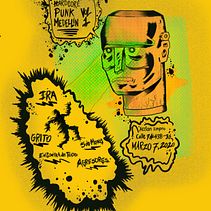 Primer intento de cartel de rock . Un proyecto de Ilustración digital de Jose Aguirre Toro - 17.08.2019