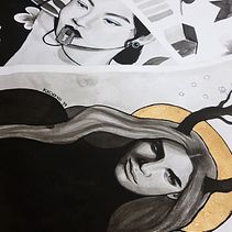 Mi Proyecto del curso: Introducción a la ilustración con tinta china. Un proyecto de Ilustración tradicional de Karime M - 25.08.2019