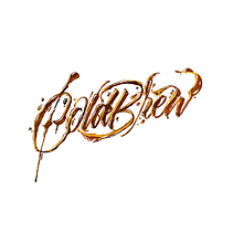 Líquidos no Procreate. Ilustração digital, e Lettering projeto de Daniel Hosoya - 04.09.2019