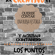 Proyecto de Copywriting. CREATIVIDAD.. Cop, e writing projeto de Gema San - 12.09.2019