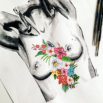 Alegoría I . Een project van  Tekening van Patricia Giménez Sánchez - 18.09.2019