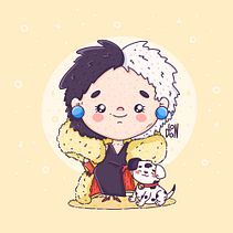 Villanos en un estilo muy Cute. Un progetto di Illustrazione tradizionale, Illustrazione digitale e Illustrazione infantile di Marcela Londono - 08.11.2019