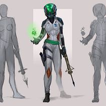 Concept Art. Characters.. Character Design project by Axel Municio Recio - 11.18.2019