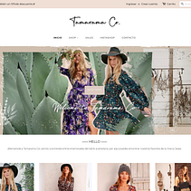 Tamarama Co.  - Tienda online con Shopify. Un proyecto de Diseño y Diseño Web de Barbara Jerez Perdomo - 27.11.2019