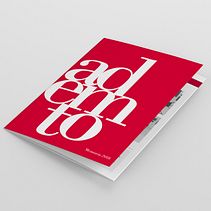 Folleto de Ademto. Br, ing, Identit, Creativit, Design, Information Design, Digital Design, Graphic Design, Infographics, T, and pograph project by Sergio Camaño Martín - 12.04.2019
