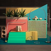 Mi Proyecto del curso: Composiciones abstractas con Cinema 4D . % Federico Cerruti tarafından hazırlanan 3D, Mimarlık, Ve 3D Tasarım projesi - 12.18.2019