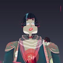 Neon stages . Design de caractere, Ilustrație tradițională, Ilustrație digitală & Ilustrație pentru copii de Cris Tamay - 03.19.2019