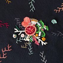 Proyecto técnicas avanzadas, corales. . Bordir proyek oleh Laura Couselo - 02.05.2020