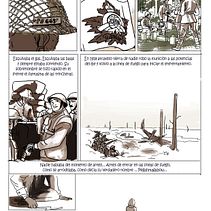 Le llamaban Peggy . Ilustrație tradițională de Raquel Castillejo López - 01.08.2020