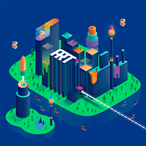 ART CITY: Ilustración y animación 2D de campañas digitales. Projekt z dziedziny Animacje 2D użytkownika Pablo Jordán Chacón - 27.01.2020