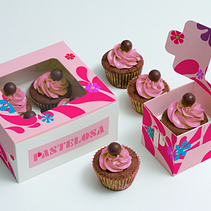 PASTELOSA; Branding. Een project van  Br, ing en identiteit, Posterontwerp, Logo-ontwerp, Productontwerp, Grafisch ontwerp y  Reclame van Andrés Vélez Vera - 30.01.2020