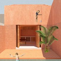 Mi Proyecto del curso: Representación gráfica de proyectos arquitectónicos. Un projet de Architecture, Architecture numérique , et Modélisation 3D de Fernando Arias Valerio - 29.02.2020