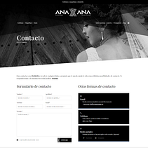 ANAxANA - Imagen Corporativa y Web. Design de logotipo, e Web Design projeto de Rosmen Alvarez - 02.03.2020