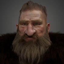 Modelo de Enano. 3D, e Modelagem 3D projeto de Jorge Rodríguez-Monsalve - 02.03.2020