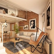 Interiorismo Ein Projekt aus dem Bereich 3D, Architektur, Innenarchitektur, Dekoration von Innenräumen, 3-D-Design, Innendesign, Infografik, Innenarchitektur und 3-D-Modellierung von Javier Lajara - 25.03.2020