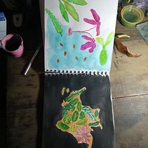 Mi Proyecto del curso: Técnicas de ilustración para desbloquear tu creatividad. Fine Arts, Drawing, Painting, and Watercolor Painting project by Vita Osorio Sanmartín - 03.26.2020