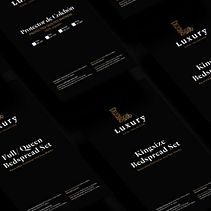 Branding - Luxury Hotel Collection. Un progetto di Br, ing, Br, identit, Direzione artistica, Design di loghi e Graphic design di Hermes Sing Germán - 15.04.2019