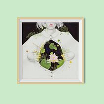 Der grüne Wind Ein Projekt aus dem Bereich Traditionelle Illustration, Plakatdesign und Aquarellmalerei von Eli García - 01.07.2017