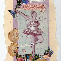 Mi Proyecto del curso: Técnicas de bordado experimental sobre papel. Un progetto di Ricamo e Collage di Annie Najarro - 13.04.2020