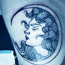 Mi Proyecto del curso: Tatuaje para principiantes. Un proyecto de Bocetado de Mara Zzull - 14.04.2020