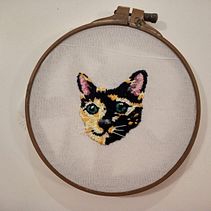 Primer intento: Nymeria. Un projet de Broderie de Alfonsina Muñoz Paganoni - 14.04.2020