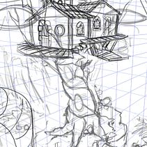 Mi Proyecto del curso: Concept Art: introducción al diseño de escenarios. Animation, Concept Art, Digital Design, and Digital Painting project by pxl_canibal - 04.16.2020