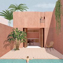 My project in Architectural Visualization Using Digital Collage course. Architectural Illustration, Architecture, Collage, Digital Architecture, Digital Drawing, and Digital Illustration project by Aniel - 04.21.2020