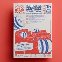 Red Mountain Bira Festivali . % Roger Castro tarafından hazırlanan Poster Tasarımı, Grafik Tasarım, Vektör İllüstras, Ve onu projesi - 06.01.2019