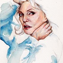 My project in Illustrated Portrait in Watercolor course. Watercolor Painting project by Anna Puchalski - 04.10.2020