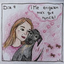 Tambo en cuarentena. De cómo le afectó vivir siempre rodeado por humanos  . % Lorena Gamarra tarafından hazırlanan Çizgi roman, Çizim, Kalem Çizimi, Hika, Ve e anlatımı projesi - 05.03.2020