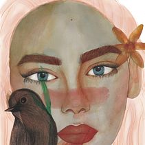 Mi Proyecto del curso: Retrato ilustrado en acuarela. Desenho artístico, e Desenho digital projeto de tania_ptrejo - 05.05.2020