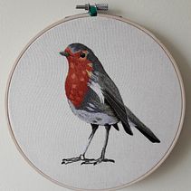 Mi Proyecto del curso: Pintar con hilo: técnicas de ilustración textil. Bordado projeto de Nickole Cantero Cofré - 09.05.2020