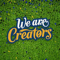 Adidas "We are creators" . % Hernán Lopez Tonellotto tarafından hazırlanan Tasarım, Logo Tasarımı, Grafik Tasarım, Geleneksel illüstras, on, Vektör İllüstras, onu, Harfler, Ve Dijital Harflendirme projesi - 05.12.2020