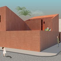 Mi Proyecto del curso: Representación gráfica de proyectos arquitectónicos . Arsitektur, Dan Arsitektur Lanskap proyek oleh Fernanda Segovia Gallardo - 05.19.2020
