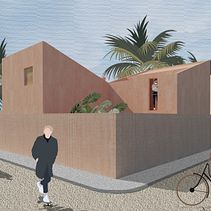 Mi Proyecto del curso: Representación gráfica de proyectos arquitectónicos Ein Projekt aus dem Bereich Architektur, Digitale Architektur, Innenarchitektur und Collage von Paula Rodríguez de Castro - 20.05.2020