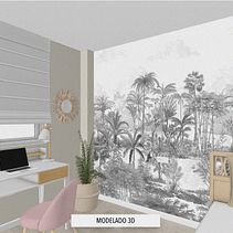 Mi Proyecto del curso: Iniciación al diseño de interiores. . Un proyecto de Arquitectura, Arquitectura interior, Diseño de interiores y Modelado 3D de Cristina Martínez Alcalá-Galiano - 27.05.2020