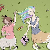 KRADEKK (webcómic). Een project van Digitale illustratie, Stripboek,  Tekening, Digitale tekening y Traditionele illustratie van Verónica G. Lagos - 01.05.2020