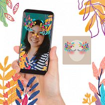 Mi Filtro ilustrado para Facebook e Instagram Stories Ein Projekt aus dem Bereich Instagram von Ana Karen Cortés Montaño - 30.05.2020