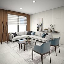 Diseño Interior Residencial. Architecture & Interior Design project by Cristina RG - 04.20.2020