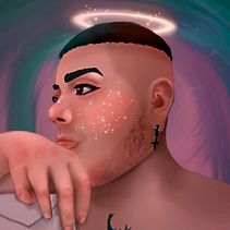 Mi Proyecto del curso: Retratos digitales de fantasía con Photoshop. Un proyecto de Ilustración tradicional de Danilo Donato - 31.05.2020